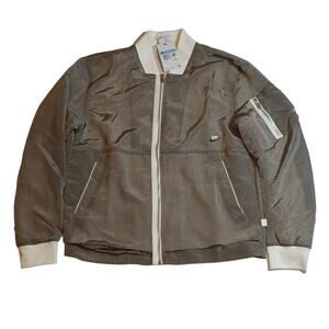 Nike Men's Sportswear Essentials Lined Zip Bomber Jacket sz: MEDIUM NEW W/ TAGS